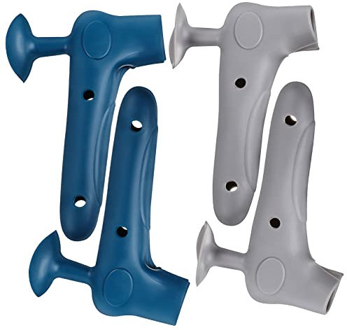 Tofficu 4stücke Türgriff-schutzhülle Aus Silikon Türgriff-wandschutz Türknaufschutz Antistatisch Schmutzabweisend Leicht Zu Reinigen Einfache Installation Saugnapf Für Geräuschdämmung Schu