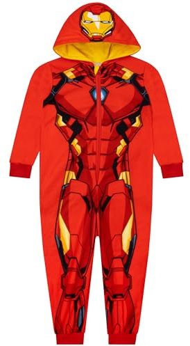 Marvel Onesie | Iron Man Pyjamas | Boys Onesie | Onesies For Boys | Red 6-7 Years