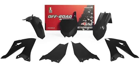 KIT KUNSTSTOFFE 5 STÜCK Yamaha YZ125/250 22-..SCHWARZ