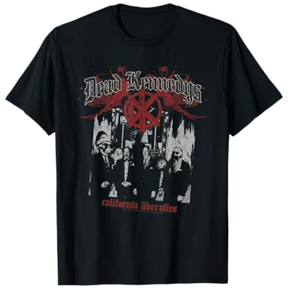 Dead Kennedys Old English with Logo and Photo Vintage Band T-Shirt