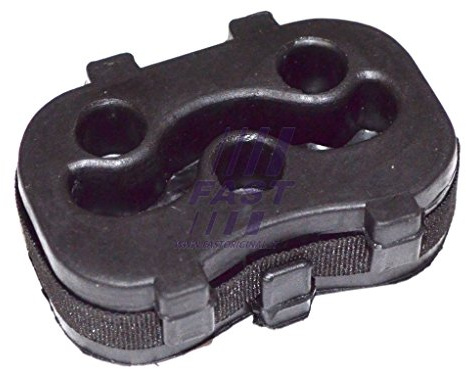FAST Anschlagpuffer, Schalldämpfer FT84539 Endschalldämpfer, Kompatibel mit: FIAT GRANDE PUNTO, OPEL CORSA C Kasten/Schrägheck, CORSA D, CORSA D Kasten/Schrägheck