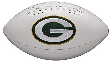 Wilson NFL Live Team Autogramm Fußball, Green Bay Packers