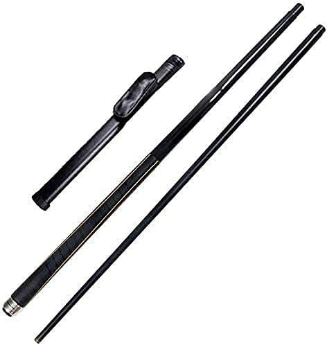 KISOARTWQ Billard Queue Billiard Tisch mit zubehör Billiard cue 58 Zoll 19-20 Unzen Ahorn Billard Pool mit 13 mm Spitzen Anti-Rutsch-Schweiß 1/2 gegliederter Pool Personalisierter Pool(Color:Rod