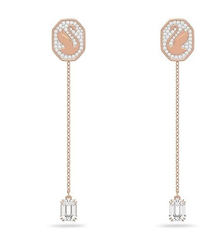 Swarovski Ohrringe SIGNUM:PE Long Cry/Ros 5628569 Marke:, Einheitsgröße, Unkostbare Metalle, Ohne Edelstein