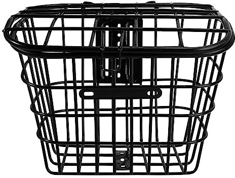 Kids Basket Basket Folding Metal Bike Storage Basket Wire Rack Bike Storage Basket Bike Basket Heavy Kids