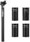 CYSKY Bike Seatpost 27.2 x 400mm with 4 Size Bike Seatpost Shim 28.6mm 30.4mm 30.9mm 31.6mm, Bicycle Seat Post for Mountain Bike Road Bike MTB BMX