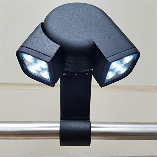 HEITIGN Lanterne de Camping Lampe de Gril Rechargeable pour Barbecue Étanche Super Lumineux Barbecue Lampe à LED Résistant à la Chaleur Flexible Grilling Light pour la Cuisine en Plein Air (Noir)