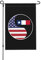 Amerika Und Texas Dodson Flaggen Polyester Garten Flagge Lichtbeständige Fahnen Für Restaurants Paraden Draußen,70X102Cm