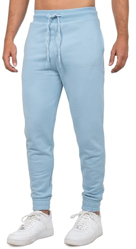 Reichstadt Herren Jogginghose Slim Fit Baumwolle Modern | Sporthose, lange Sweatpants, Freizeithose und Trainingshose, Jogger für Fitness, Alltag und Freizeit