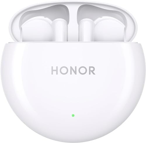 HONOR Earbuds X5, Bluetooth 5.2 In-Ear-Kopfhörer mit Mikrofon, 27 Stunden Akkulaufzeit, IPX4 Wasserschutz, Weiß