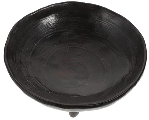 PRETYZOOM Plateau De Service Céramique à Haut Pied Présentoir Dessert Élégant Plateau à Collations Léger Et Portable Pour Fruits Et Snacks Pour Maison Et Réception