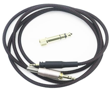 ABLET Replacement Audio Upgrade Cable Compatible with Shure SRH940 SRH840 SRH750 SRH440 SRH840A SRH440A, Compatible with Philips SHP8900 SHP9000 Headphone 1.5m/4.9feet