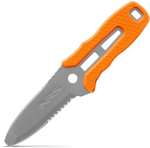 NRS Edelstahl Bootsmesser Pilot Knife 18,4cm Orange