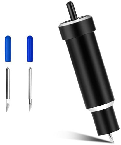 NIYATA 2 x Fine Point Cut Blade, 1 x Tiefschnittklinge für Cricut Explore 3/Air 2/Air/One/Maker 3/Maker Aosry Deep Point Blade, 30°Standard Blades