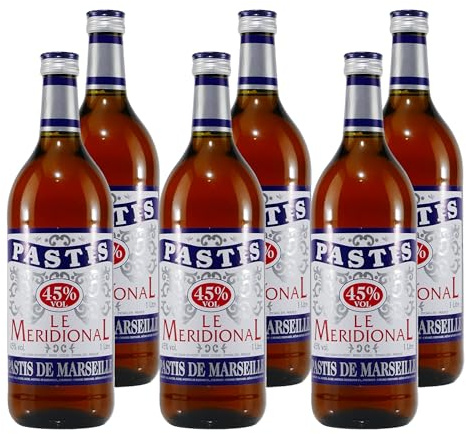 Pastis de Marseille Le Meridional Anislikör (6 x 1,0L)