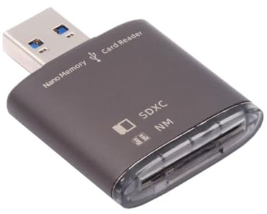 CY Card USB 3.0 to NM Nano Memory Card & SD Card Reader Writerfor Mate Seial Phone & Camera & Laptop