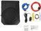 aqxreight Car Subwoofer, 10 Inch Active Subwoofer Ultra Thin 800W 2.5 Ohms Under Seat Powered Car Subwoofer with Controller for Vehicle Sound System
