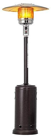 VVHUDA Patio heaters Outdoor Heater Outdoor Patio Gas Heater, 13KW FreeStanding Terrace Heater Propane Heat Easy Control for Outdoor Garden Parasol Patio Heater small gift