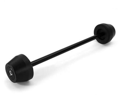 DKPMWD Protezione Anticaduta Protezione Ruota Forcella Anteriore Moto Slider Antiurto per MT-07 MT07 FZ-07 FZ07 2014-2024 MT-09/SP FZ-09 XSR700 Protezioni Telaio Anticaduta(Nero)