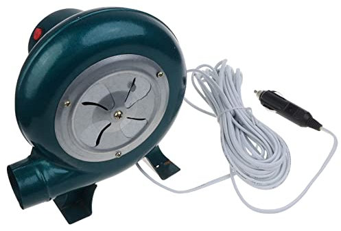 Presa per auto BBQ, ventilatore portatile per barbecue, in metallo, 12 V, leggero ventilatore portatile per esterni