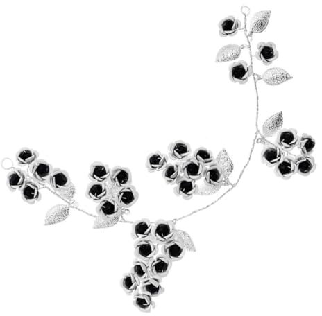 PLAFOPE Unique Flower Crown Headband Hair Band Chain for Wedding Headpiece Flower Headband Chain Jewelry