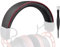 SOULWIT Ersatz Kopfband Stirnband Abdeckung Überzug Hülle für Hyperx Cloud 1/2/Alpha/Alpha S/Core, Cloud 2 Core, CloudX (Passt Nicht auf die Cloud Mix/Stinger/Flight), Kopfbügelpolster Reparaturteil
