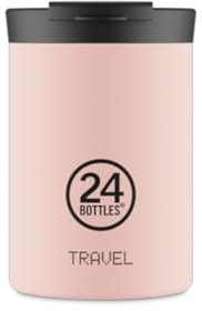 24Bottles Travel Tumbler 350 Stone Dusty Pink - NEW