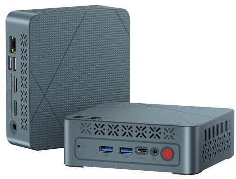 BOSGAME Intel Twin Lake-N150 Processor (up to 3.60GHz) Windows 11 Pro Mini Computer, 16GB RAM 500GB SSD Business Mini Desktop PC