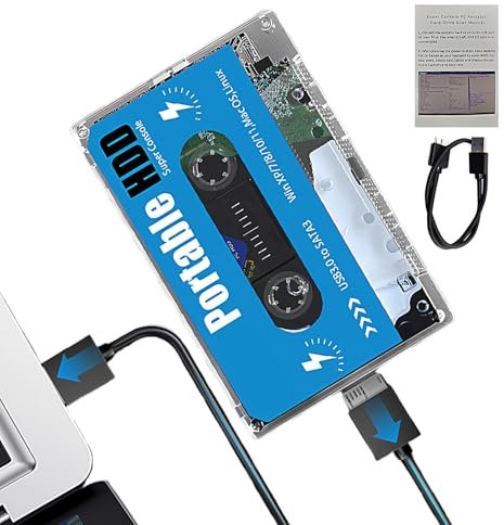 Retro Cassette Game Console | Plug and Play Video Gameportable with 60000+ Games, 70 Classic Emulators - Game Stick, 4K High Definition Multimedia Interface Output for Monitor