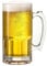 Juego de 2 jarras de 1 L – Vaso de cerveza – Jarra de cerveza – Vasos para bebidas, vasos para zumo, vasos para cerveza de trigo – Vidrio transparente – Para hotel y restaurante