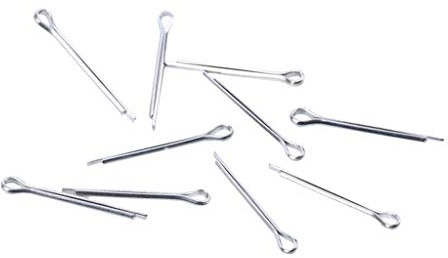 10 Stück Fahrrad-Scheibenbremsbelag, Splinte, Schlüssel, Splinte, Steckverschluss