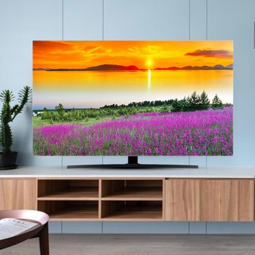 FUELIX Schutzhülle Fernseher Outdoor TV-Abdeckung Staubschutztuch 32-80 Zoll Haushalt Hängender Desktop Gebogener TV Universal Für Flache/Gekrümmte TV-Bildschirme B,37-39in