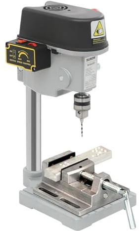 340W Tragbarer Tischbohrer 5158A Mini-SäUlenbohrmaschine Elektrisch Tischbohrmaschine Tragbare SäUlenbohrmaschine