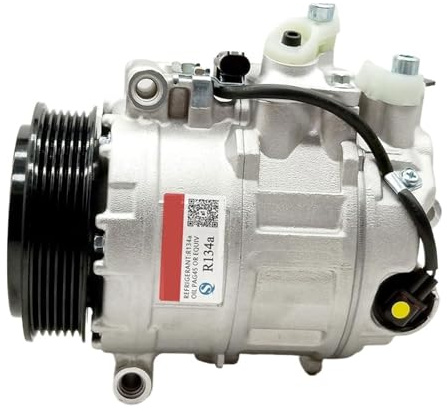 Compresor de aire acondicionado compatible con Mercedes Benz W211, E320, E280, E220, E270, E200, E55, E350, E500, C219, CLS350, CLS55, A0032302311, 0012302811, 0022303411