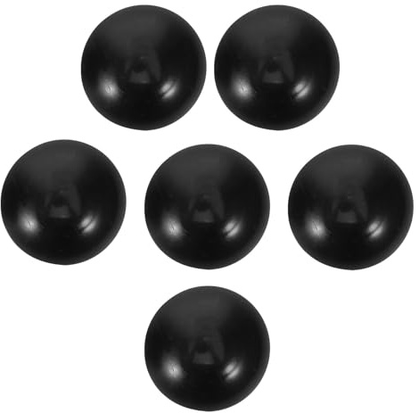Healvian 6 Stück Gummi Trampolin Endkappen Verschleißfeste Trampolinstangen Abdeckungen für Sicherheitsnetzbefestigung Langlebige Ersatzteile für Gartentrampoline