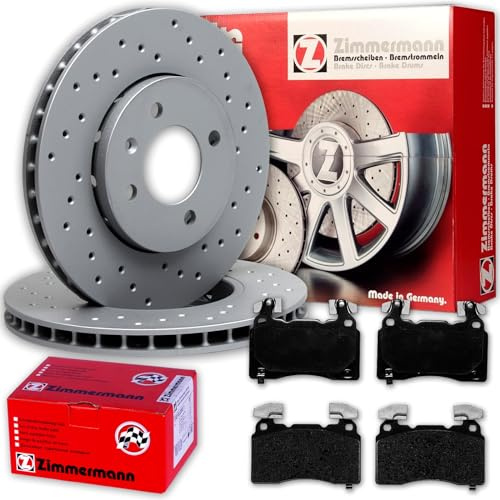 Zimmermann Sport Bremsscheiben 345mm + Beläge vorne | 430.2647.52 + 25915.155.1 Kompatibel mit Insignia B Country Tourer (Z18),Insignia B Grand Sport (Z18),Insignia B Sports Toure