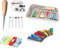 YICBOR Schrägbandformer Kits 6 mm 9 mm 12 mm 18 mm 25 mm Stoff Schrägband Maker mit Binder Fuß Bradawl Quilting Clips Nähnadeln Kit