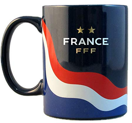 Equipe de France de Football Mug France - 2 Etoiles - Collection Officielle