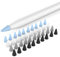 Delidigi Étui de Pointes pour Apple Pencil 1ère et 2ème Génération, 40 Pièces Silicone Protection de Pointe Compatible avec Apple Pencil 1ère et 2ème Gén (Bleu + Noir + Gris + Blanc)