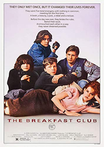 Signs247 Filmposter The Breakfast Club, A3, 280 g/m², satiniertes Fotopapier
