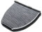 vhbw filtro abitacolo compatibile con Mercedes-Benz E-Klasse W212 E 220 per auto, ai carboni attivi
