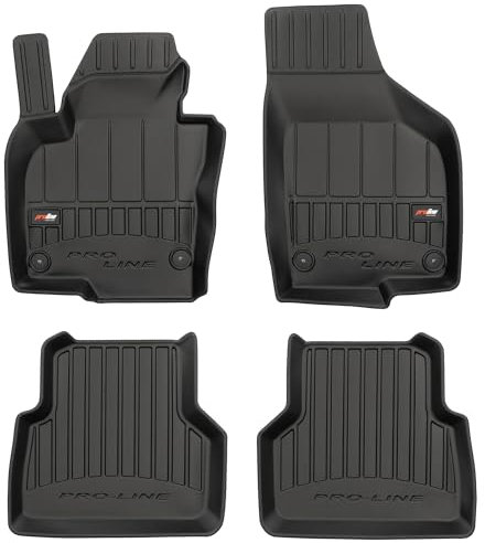 MOTOS Alfombrillas de Goma para Volkswagen Tiguan I 2007-2016 Mejore la Comodidad de Sus Viajes con la Alfombra Antideslizante Car 3D- Alfombrillas de Coche para Varias Estaciones