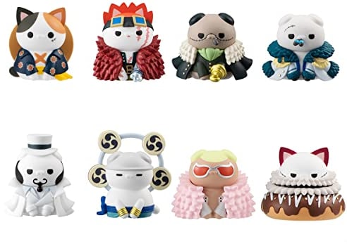 MegaHouse - One Piece - Nyan Piece Nyan! Version Luffy with Rivals with Gift, MEGA CAT Project