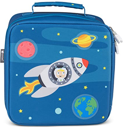 Tonies Carrying Case Max [Does Not Fit Toniebox] - Fun Stage and Storage for up to 14 Characters - Blast Off