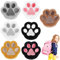 FOMIYES Patches Hund 7 Stück Pfotenabdruck Flicken Pfotenmuster Bügelflicken Pfote Selbstklebend Gestickte Applikationen Für Kleider Jeans Mützen Schuhe Hemden Jacken Rucksäcke