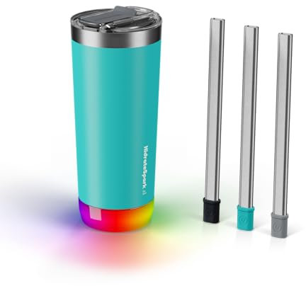 Hidrate Spark Gobelet verre marin PRO 20 oz + 3 chalumeaux gratuits