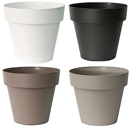 Genérico Macetas Grandes, Maceteros Grandes, Macetas Grandes para Exterior, Macetas Grandes para arboles, Maceteros Grandes XXL, Macetas Grandes para Interior, Antracita, 100 * 88 cm. 436 litros