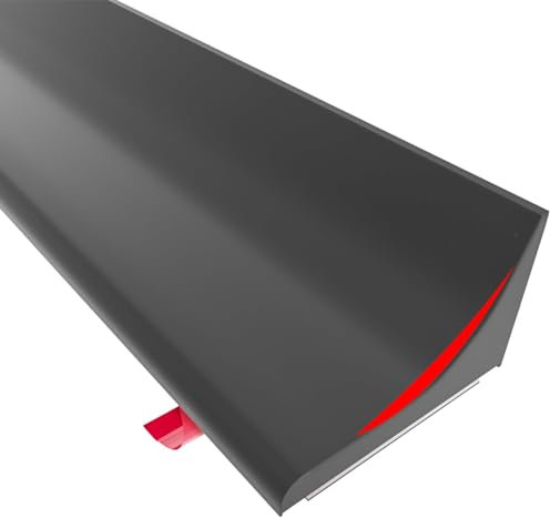 Barrera de Agua Para Plato de Ducha Barrera de Ducha Y Sistema de Retención Mamparas Umbral de Ducha Plegable Autoadhesiva Silicona Barrera de Ducha Tope de Agua (Negro, 1.5m)