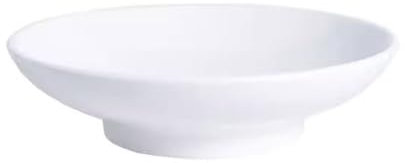 Tazón De Sopa Grande Para Ensaladeras Plato frío grande blanco, plato alto profundo, plato de sopa, plato hondo, mesa de Hotel, vajilla creativa Cuencos Para Cocina Cuenco Para Ensaladas, Frutas, ( Si
