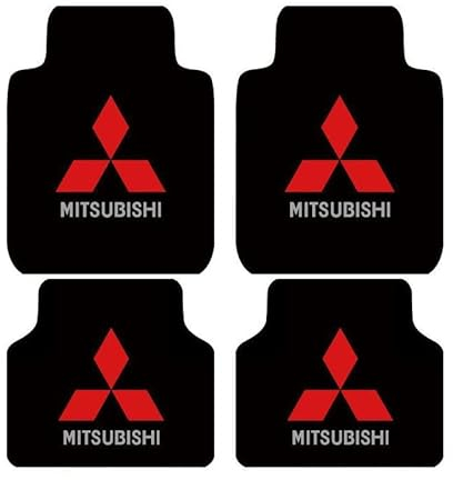 4 Stück Maßgeschneiderte Auto-Fußmatten für Mitsubishi Space Star 2019-2023, Vordere Hintere Reihe Bodenmatten Autoteppich